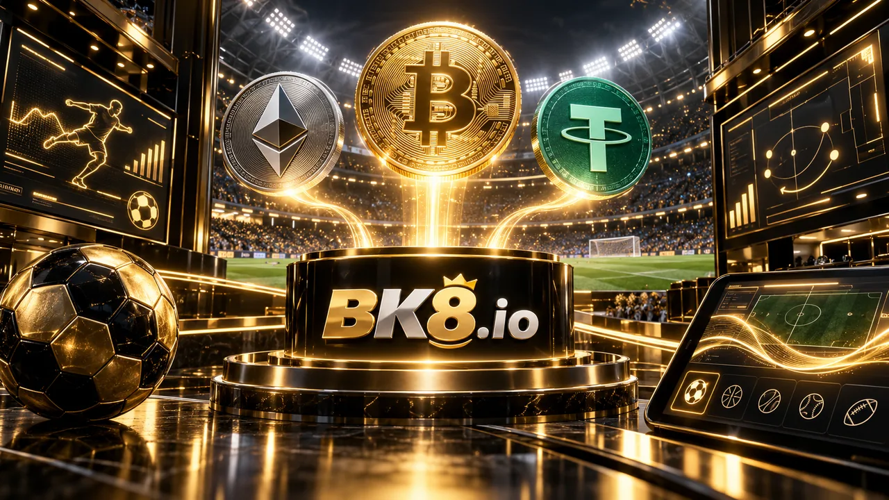 Apuestas deportivas con criptomonedas en BK8: BTC, USDT y ETH
